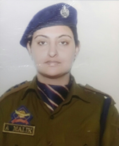 Albeena Malik awarded with DGPs Medal
