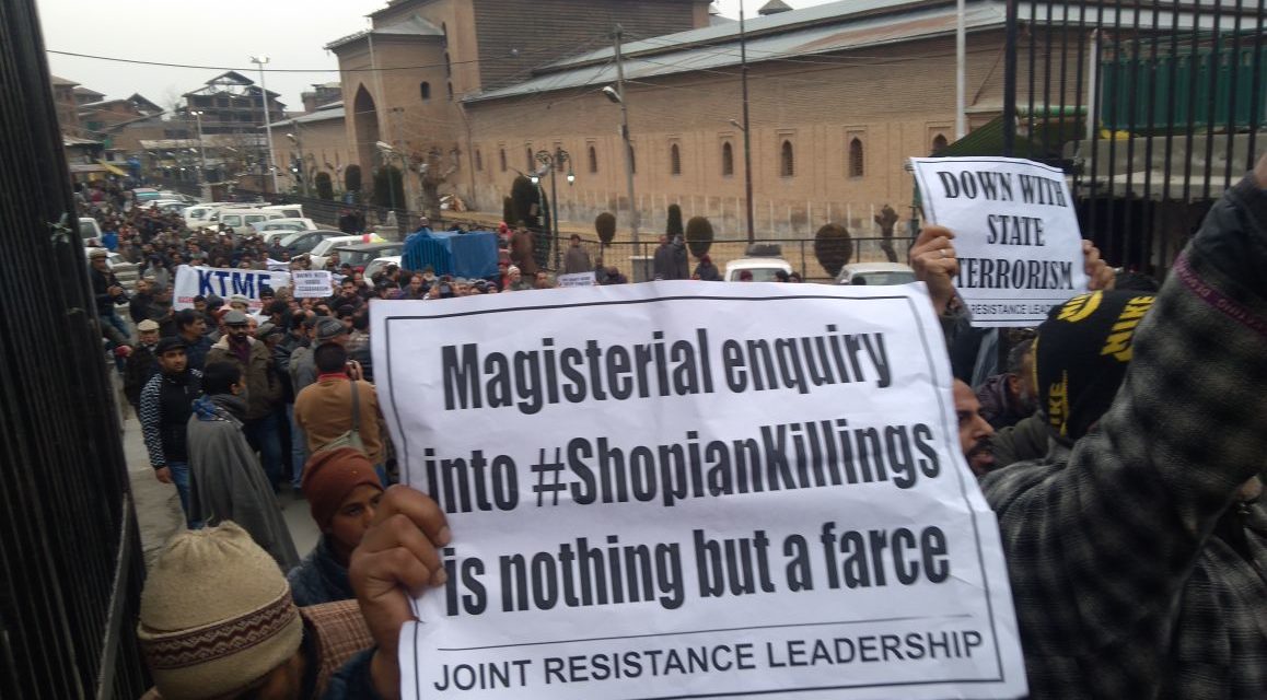 United Hurriyat calls for Shopian Chalo on Friday.