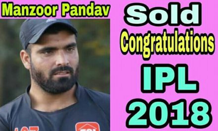 Shabrooz Malik and Butt Mudasir congrats Pandav for his selection’