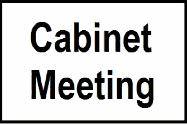 Cabinet meet on March 13