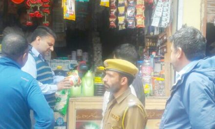 Market Checking Intensified At Gund and adjoining areas On The Eve Of Ramzan-Ul-Mubarak