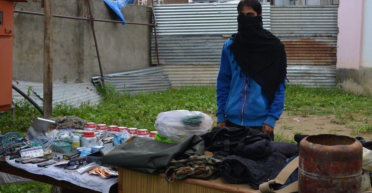 Two hideouts busted in Pulwama says police