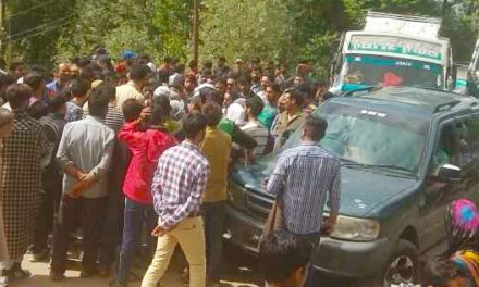 Students protest against non-availability of transport