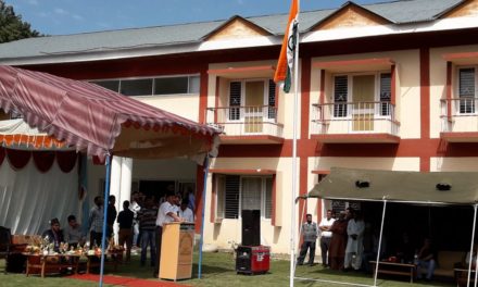 The SDM Kokernag unfurled the National Flag at the main function held at Kokernag.