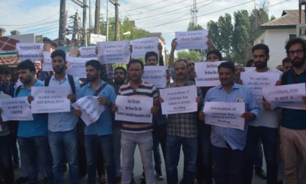KJA protests against arrest of journalist Asif Sultan, ‘Demands his immediate release.