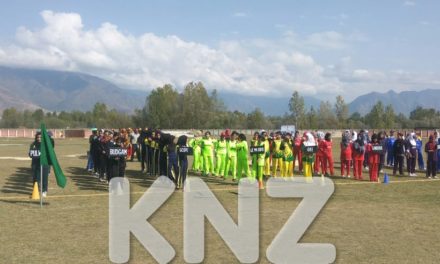 Kashmir-Inter District Woman’s Cricket Match update