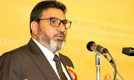 Altaf Bukhari demands a dedicated university for Ladakh