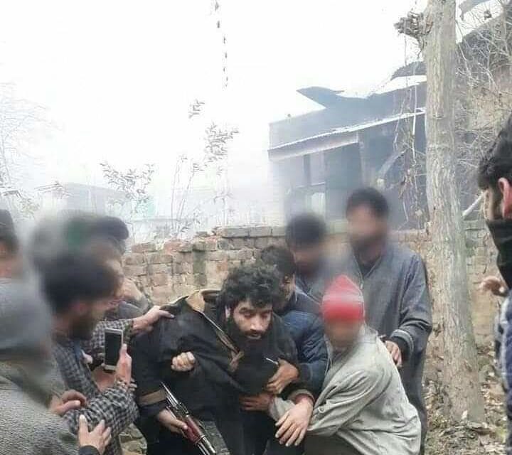 Video showing militant escape gunfight site in Kashmir’s Budgam goes viral on social media