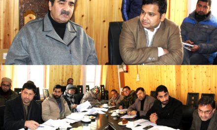 ERO Ganderbal reviews special summary revision of electoral rolls 2018-19