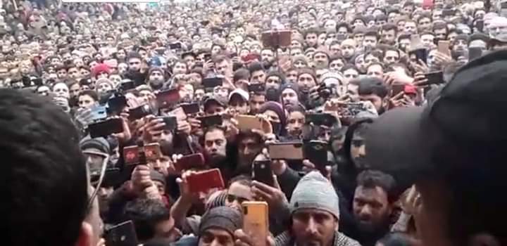 ‘Yaha kya chalega? Nizam-e-Mustafa’ slogans raised during Shah Faesal’s public meet in Kupwara