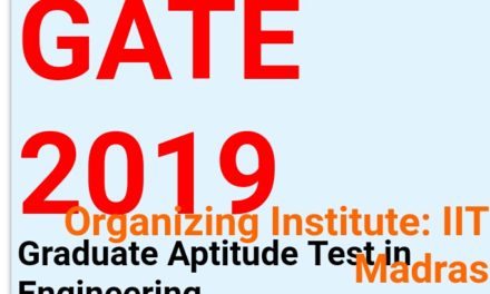 GATE-2019: Question papers & official Answer Keys are available