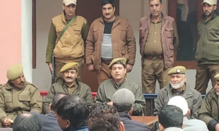 PCPG meet held at police station Ganderbal