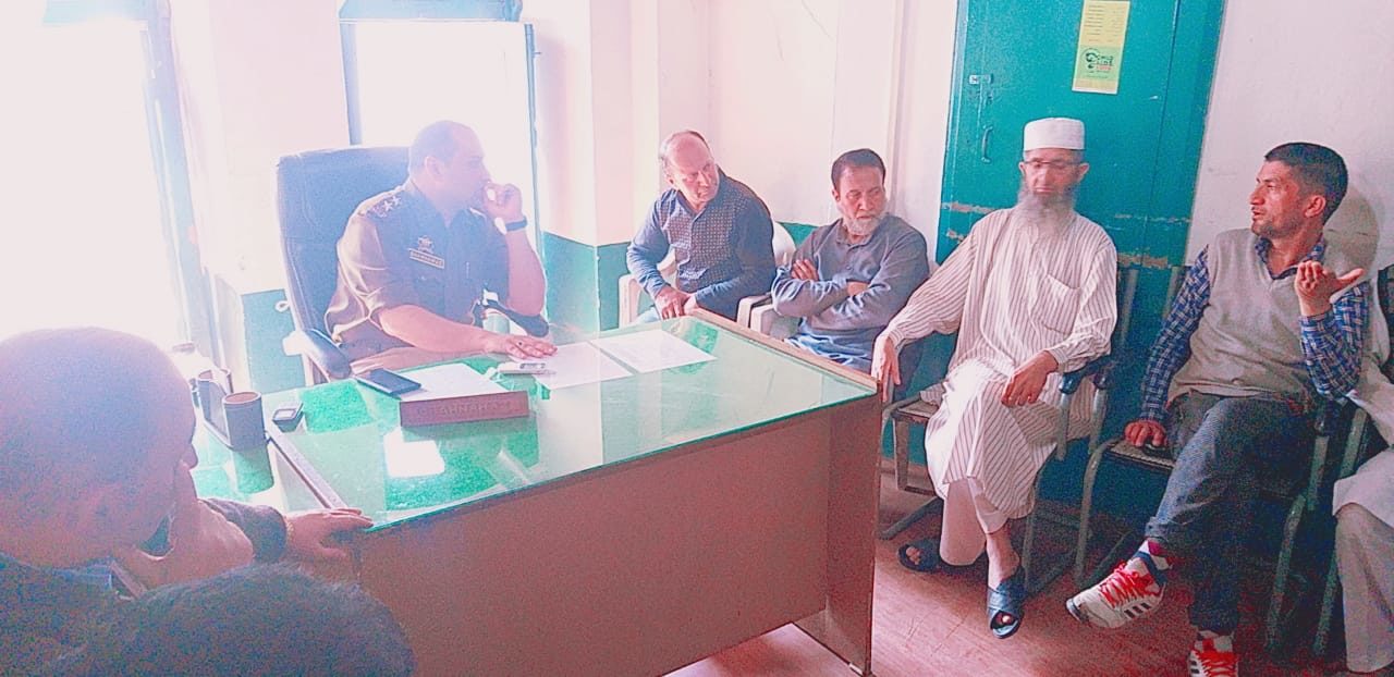 Srinagar police organizes Police Public meeting