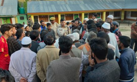 Bandipora police facilitates public interaction meetings