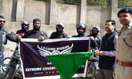 DDC Bandipora flags-off Bike Riders’ rally to Gurez Valley