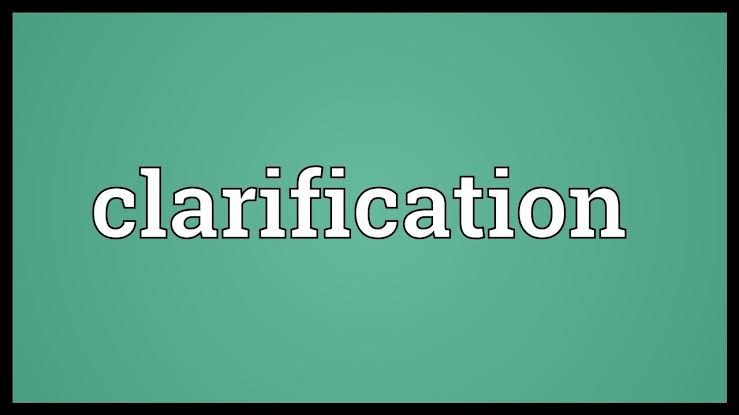 Clarification Regarding Littering Of JKYF Calendar Page