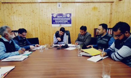 DC Bandipora urges unemployed youth to focus on agriculture sector