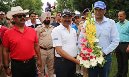 Police Golf Course thrown open by DGP J&K