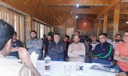 Ganderbal police organizes PCPG meeting
