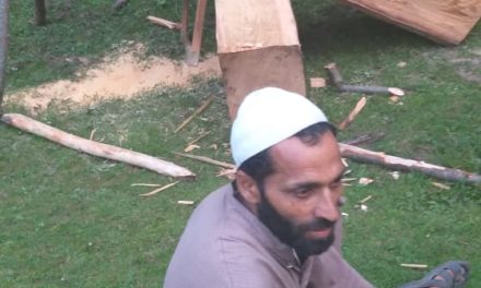 Sopore Police seizes illicit timber