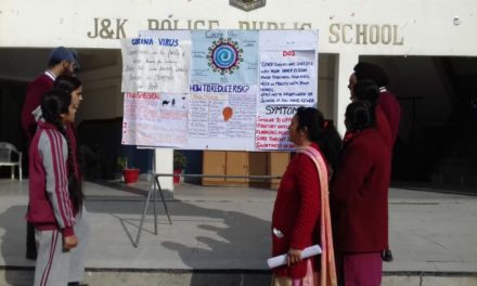 JKPPS organizes awareness Campaign on Coronavirus