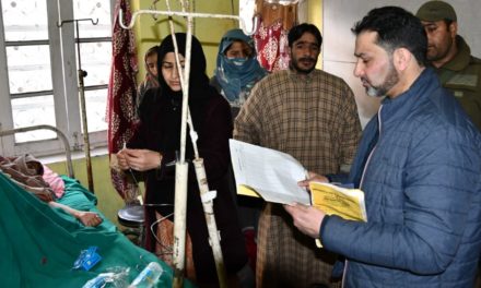 District admin Ganderbal continues inspections of health centers in district