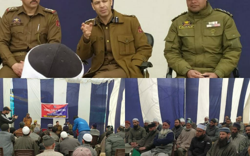 Police public interaction meetings held at Srinagar and Awantipora