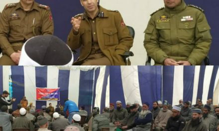 Police public interaction meetings held at Srinagar and Awantipora