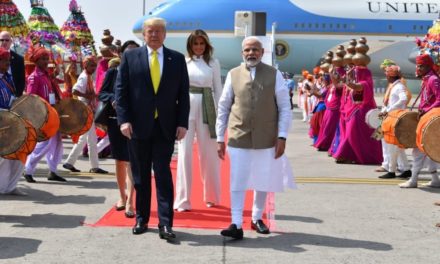 Donald Trump’s India visit: PM Modi greets US President with a hug