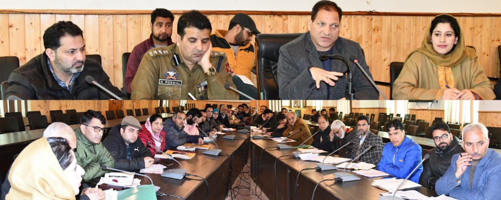 Corona Virus outbreak          Preparatory measures reviewed at Ganderbal