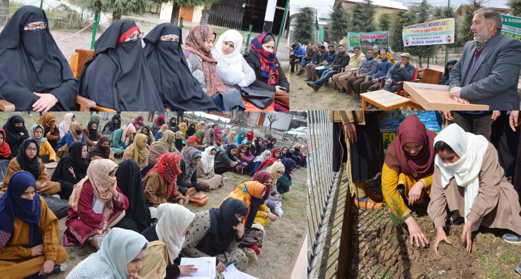 JKRLM Shopian Celebrates Women’s day at GGHSS   SHOPIAN,