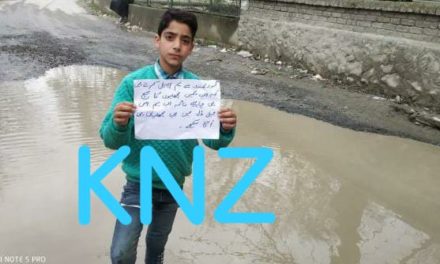 Road in Arch Village of Ganderbal looks like cesspool;Authorities in deep slumber