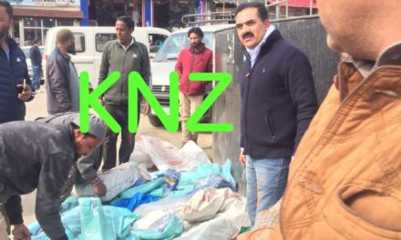 State Pollution Control Board carries out anti-polythene drive in Bandipora,Seizes huge quantity of polythene
