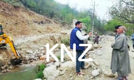 Padshahi Canal restored for water Supply in Wayil Ganderbal