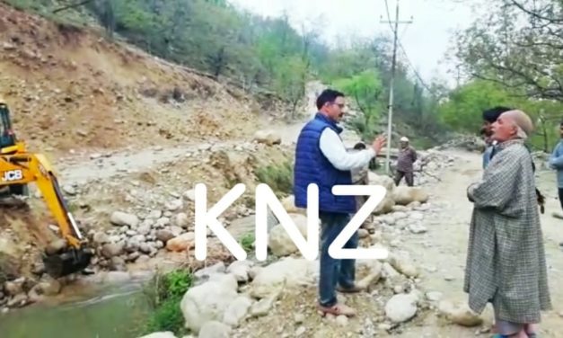 Padshahi Canal restored for water Supply in Wayil Ganderbal