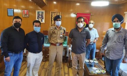 DAK meets IGP Kashmir