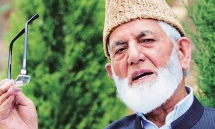 Geelani not positive for Covid, he is doing well: Family