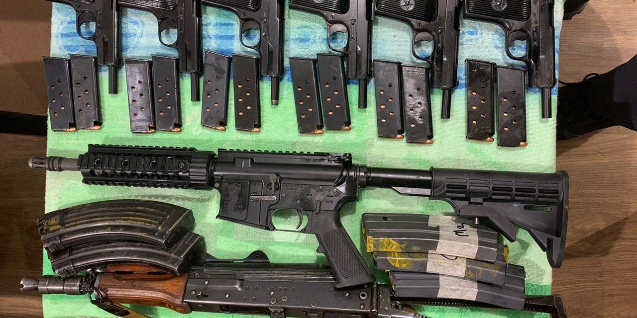 2 Persons Arrested After M4 Among Arms Recovered From Truck Near Jawahar Tunnel