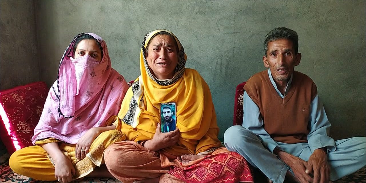 Army man’s brother goes missing in Dooru, family appeals him to return home