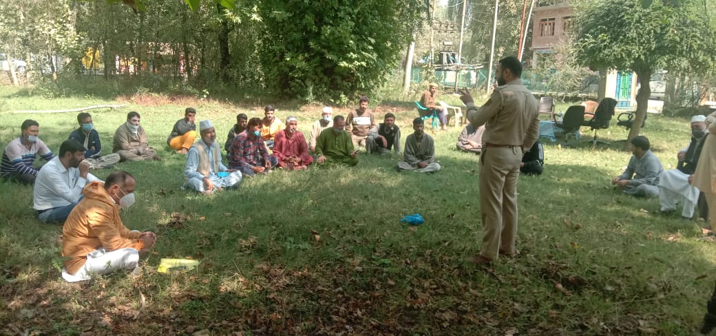 Police-Public meeting held in Markundal Sonawari