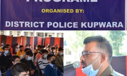 Drug Awareness programme held at DPL Kupwara