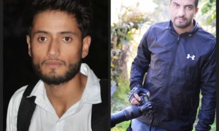 Two young journalists rescue injured driver from bushes in Bandipora village