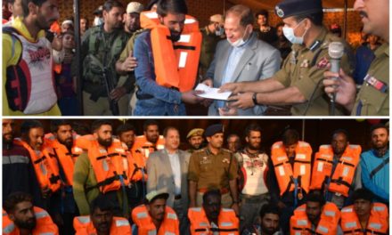 Police organises martyrs memorial sports festival ‘Jashn-E-Manasbal’ in Ganderbal