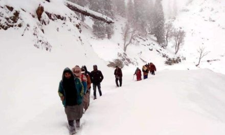 10 people trapped in snowfall in J-K recused