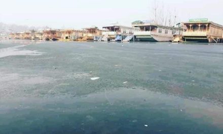 Intense cold wave grips J&K, Ladakh