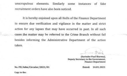 ‘Fake Orders’: Govt directs strict action against unscrupulous elements, CB probe