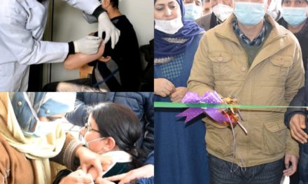ADC Bandipora inaugurated COVID-19 vaccination drive in Bandipora