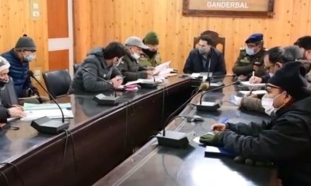 District Road Safety Committee Meet held in Ganderbal