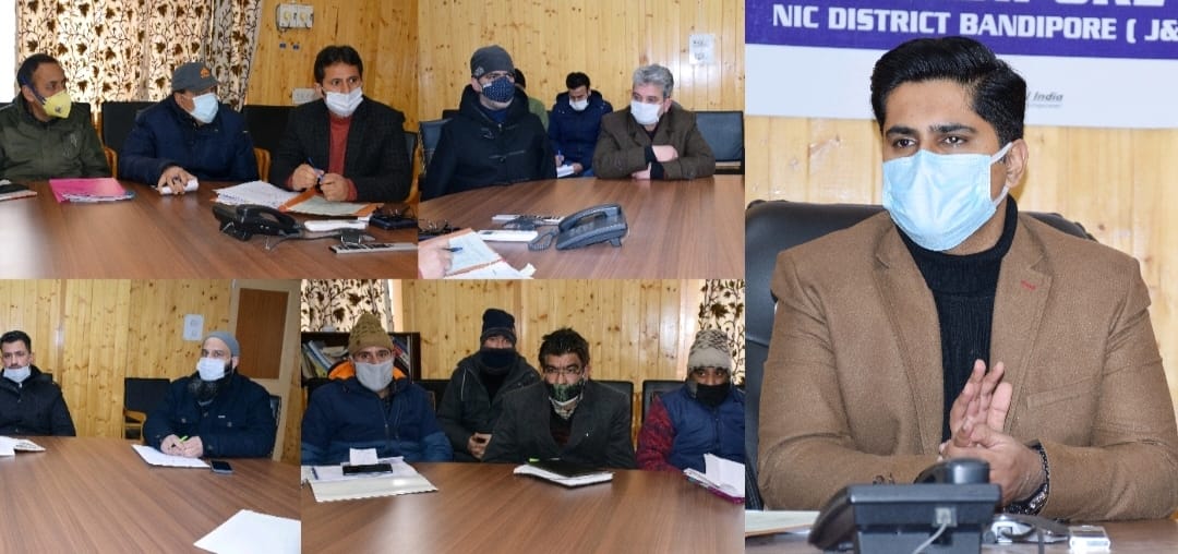 Snow forecast: DC Bandipora reviews preparedness