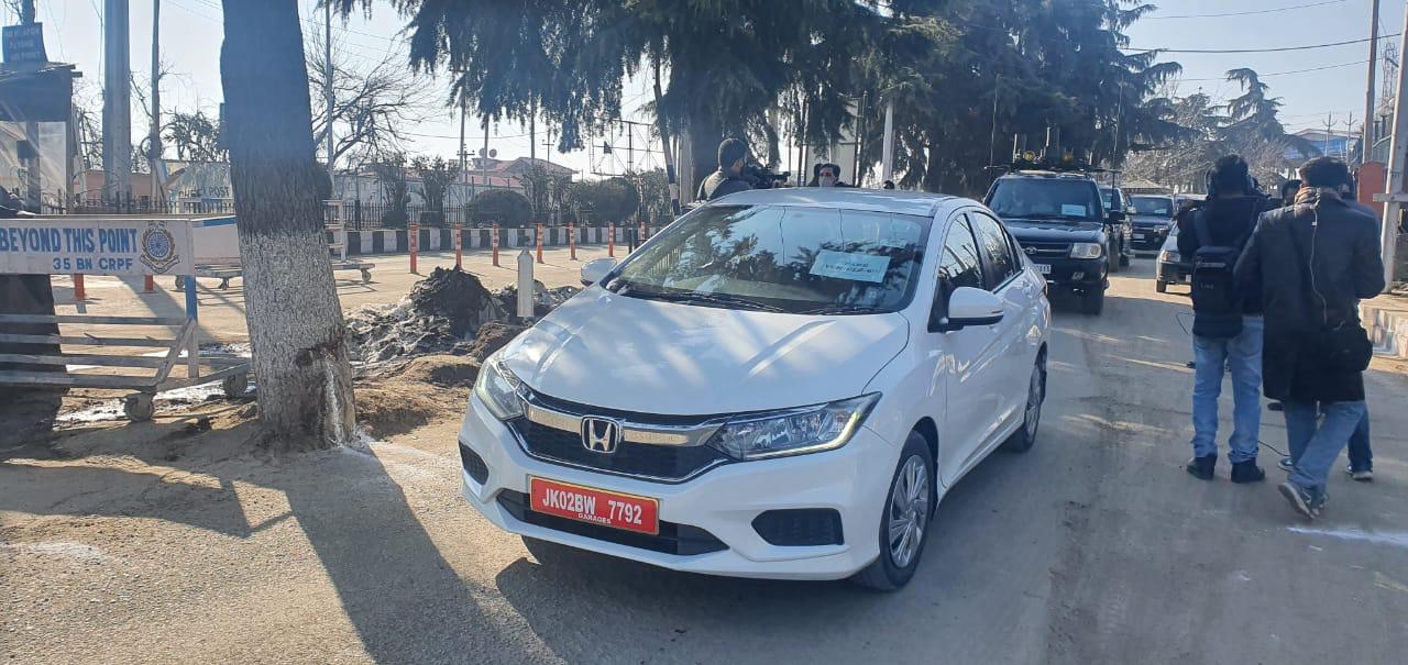 European Union Envoys arrive in Srinagar